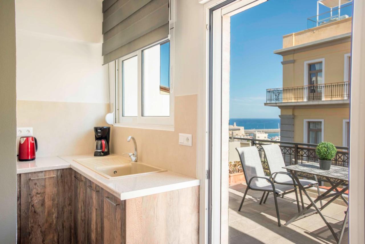 Comfy Central 1 Bedroom Apt With Terrace And View Iraklio Exterior foto